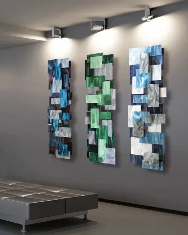 Karo Studios Triptych Wall Sculpture | Thumbnail 2