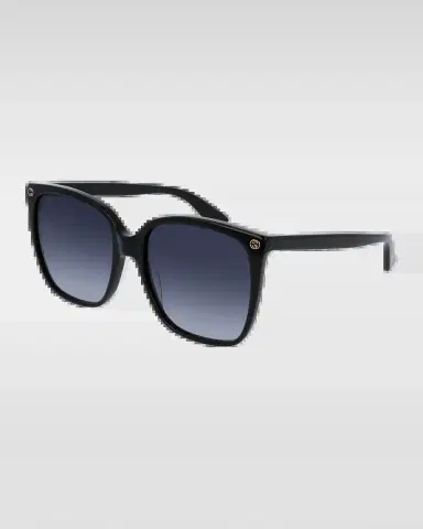 Gucci Square Acetate Sunglasses w/ Interlocking G Detail | Thumbnail 2 Gucci Square Acetate Sunglasses w/ Interlocking G Detail | Thumbnail 2