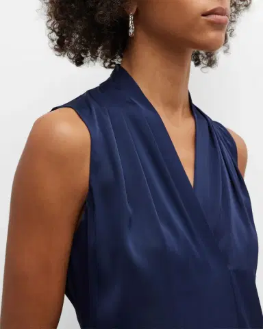 Kobi Halperin Mila Silk-Stretch Sleeveless Top | Thumbnail 4
