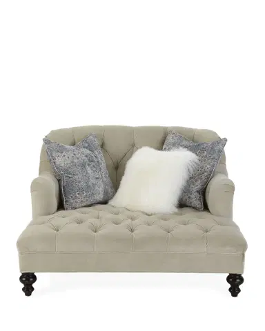 Old Hickory Tannery Valentina Tufted Chaise | Thumbnail 3