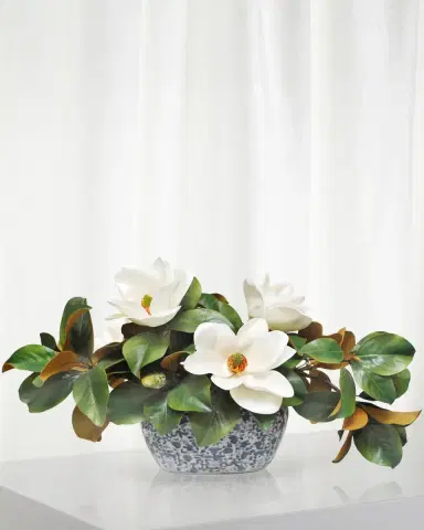 Winward Home Magnolia Centerpiece in Planter | Thumbnail 2