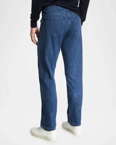 Isaia Men's Dark Wash Straight-Leg Jeans | Thumbnail 2 Isaia Men's Dark Wash Straight-Leg Jeans | Thumbnail 2