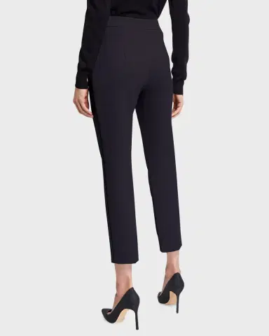 Max Mara Jersey Zip-Front Pants | Thumbnail 2 Max Mara Jersey Zip-Front Pants | Thumbnail 2