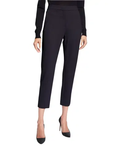 Max Mara Jersey Zip-Front Pants | Thumbnail 1 Max Mara Jersey Zip-Front Pants | Thumbnail 1