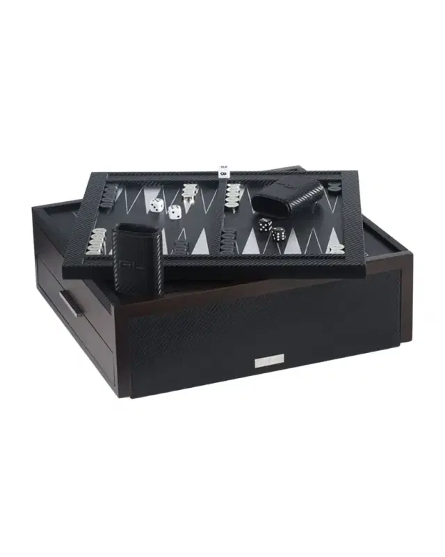 Ralph Lauren Home Sutton Carbon Fiber 5-in-1 Game Box
