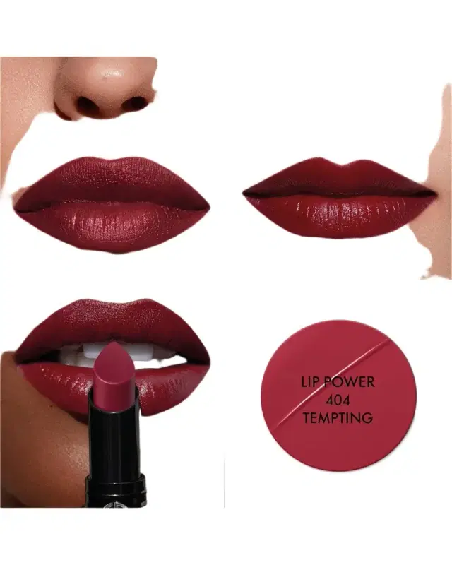 ARMANI beauty Lip Power Satin Long Lasting Lipstick