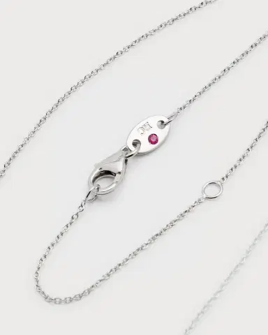 Roberto Coin 18k 3-Diamond Dangle Necklace | Thumbnail 4