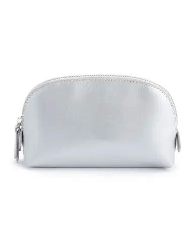 Royce New York Monogrammed Compact Leather Cosmetic Bag | Thumbnail 3