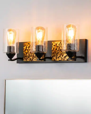 Lucas McKearn Bocage 3-Light Bath Vanity Light | Thumbnail 1