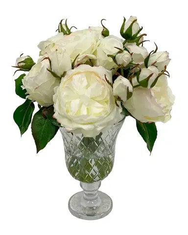 Winward Home Rose Arrangement in Vase | Thumbnail 1