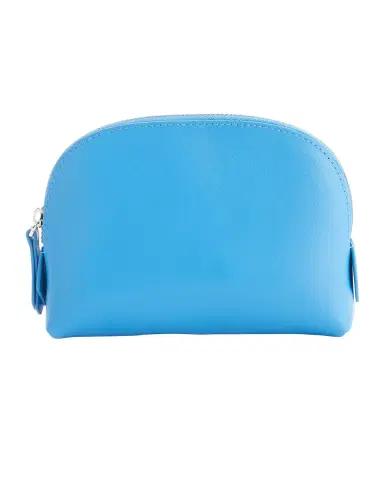 Royce New York Monogrammed Compact Leather Cosmetic Bag | Thumbnail 2
