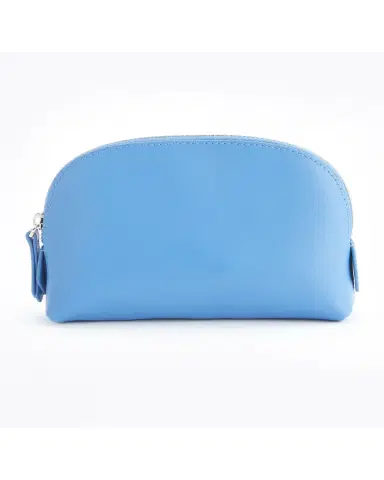 Royce New York Monogrammed Compact Leather Cosmetic Bag | Thumbnail 3