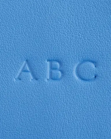 Royce New York Monogrammed Compact Leather Cosmetic Bag | Thumbnail 4