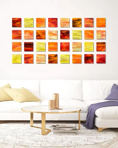 Karo Studios Dawn Glass Wall Sculpture | Thumbnail 2