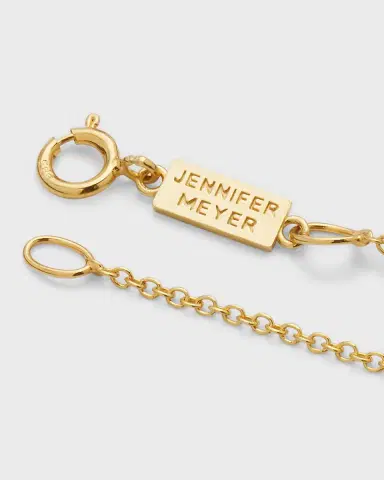 Jennifer Meyer 18k Wishbone Pendant Necklace | Thumbnail 4