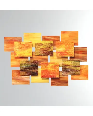 Karo Studios Autumn Glass Wall Sculpture | Thumbnail 2