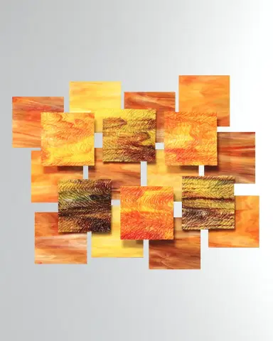 Karo Studios Autumn Glass Wall Sculpture | Thumbnail 1