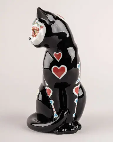 Lladro Catrina Cat Porcelain Figurine | Thumbnail 2