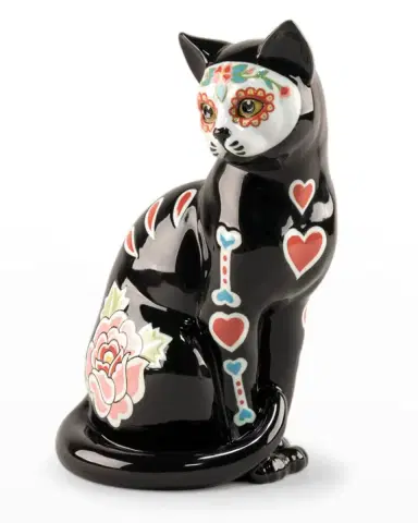 Lladro Catrina Cat Porcelain Figurine | Thumbnail 1