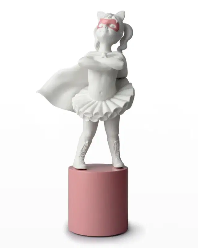Lladro I 'm a Superheroine Figurine