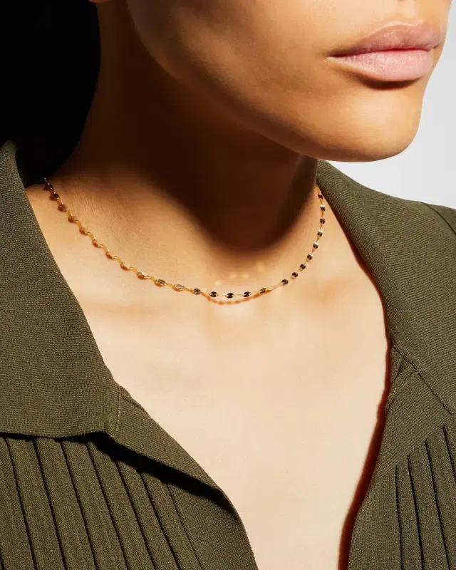 14K Gold Mega Gloss Blake Chain Choker