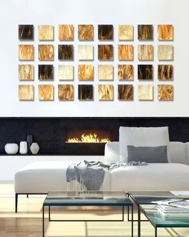 Karo Studios Earth Glass Wall Sculpture | Thumbnail 2