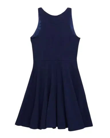Un Deux Trois Girl's Textured Racerback Dress, Size -20 | Thumbnail 1