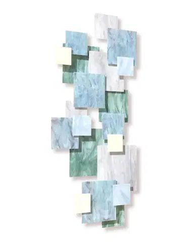 Karo Studios Tranquility Vertical Glass Wall Sculpture | Thumbnail 3