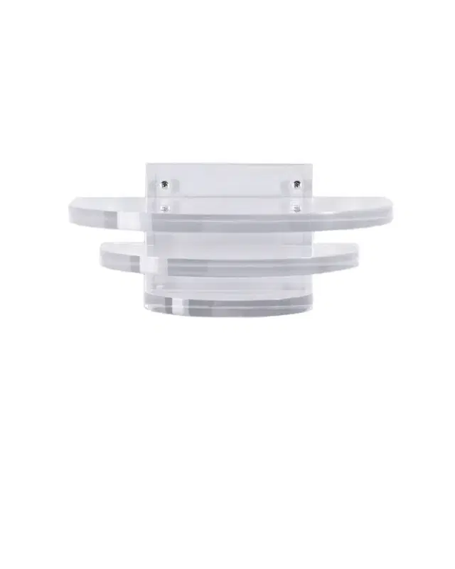Port 68 Rounded Clear Lucite Shelf