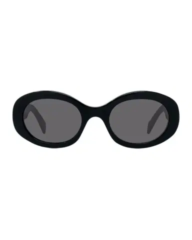 Celine Triomphe Logo Oval Acetate Sunglasses | Thumbnail 1 Celine Triomphe Logo Oval Acetate Sunglasses | Thumbnail 1