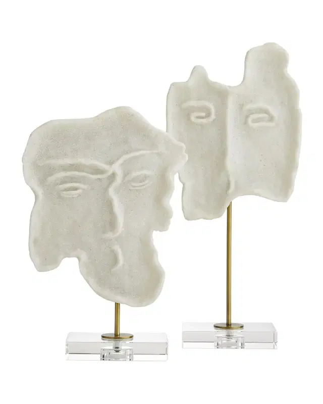 Arteriors David Sculptures, Set of 2