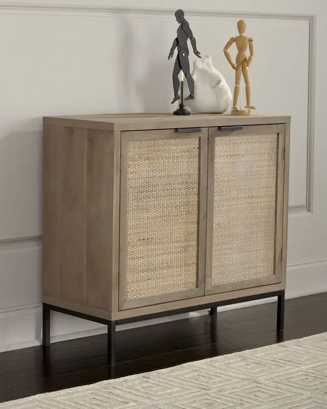 Jamie Young Reed Accent Cabinet