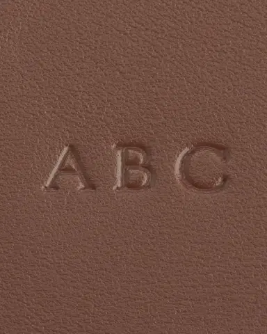 ROYCE New York Monogrammed Large Leather Toiletry Bag, Personalized | Thumbnail 4