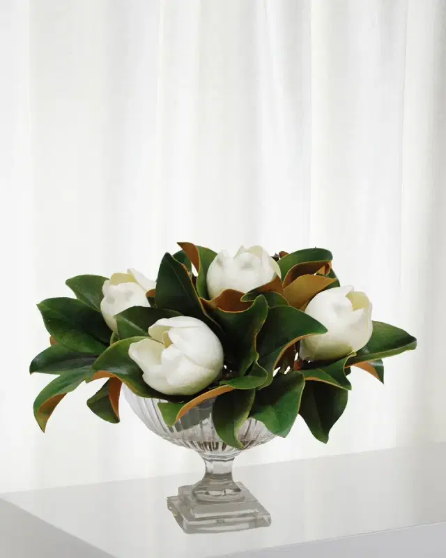 Winward Home Magnolia in Stripe Cut Bowl