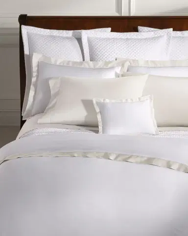Ralph Lauren Home Organic Sateen Fitted Sheet | Thumbnail 2 Ralph Lauren Home Organic Sateen Fitted Sheet | Thumbnail 2