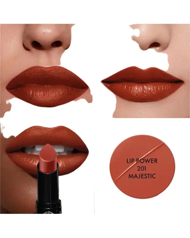 ARMANI beauty Lip Power Satin Long Lasting Lipstick