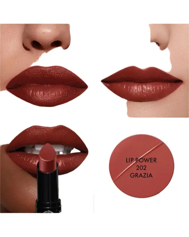 ARMANI beauty Lip Power Satin Long Lasting Lipstick