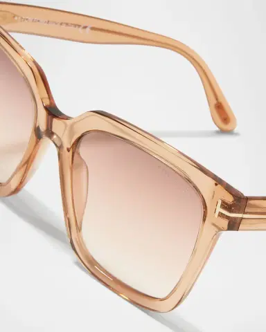 TOM FORD Selby Square Acetate Sunglasses | Thumbnail 5