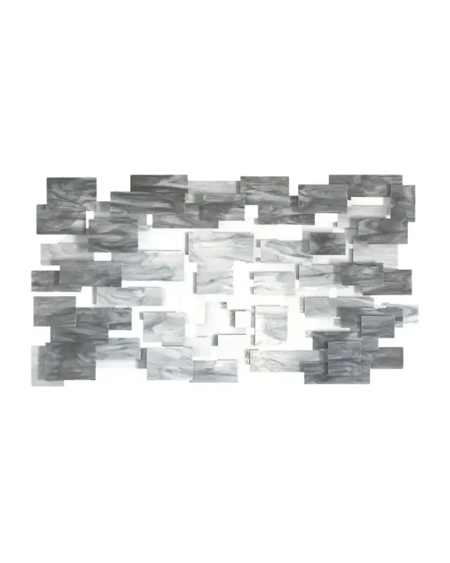 Karo Studios Glass and Metal Wall Sculpture
