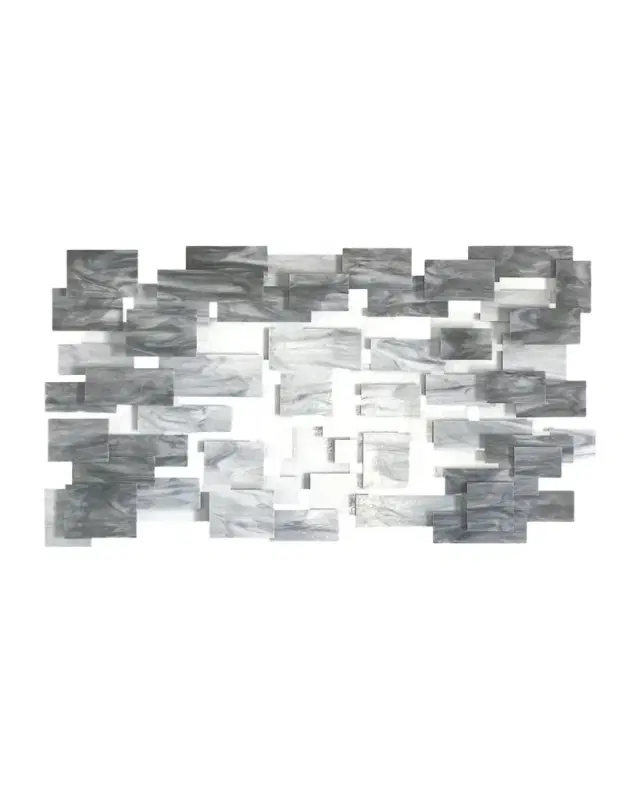Karo Studios Glass and Metal Wall Sculpture