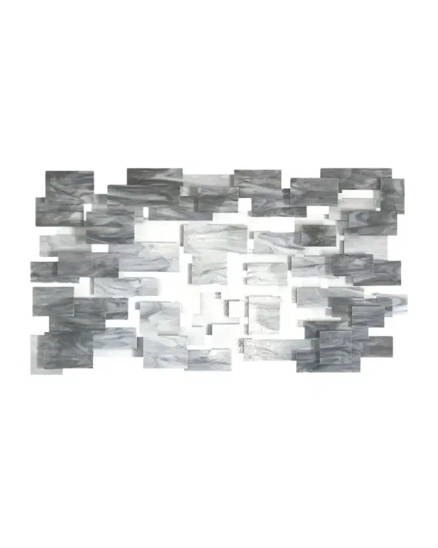 Karo Studios Glass and Metal Wall Sculpture