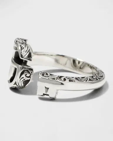 Gucci GG Marmont Key Sterling Silver Ring | Thumbnail 5