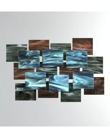 Karo Studios Electric Glass Wall Sculpture | Thumbnail 2