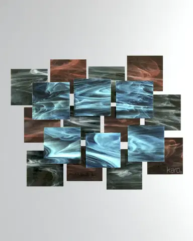 Karo Studios Electric Glass Wall Sculpture | Thumbnail 1