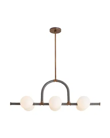 Arteriors Harrison Linear Chandelier | Thumbnail 1 Arteriors Harrison Linear Chandelier | Thumbnail 1