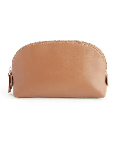 Royce New York Monogrammed Compact Leather Cosmetic Bag | Thumbnail 3