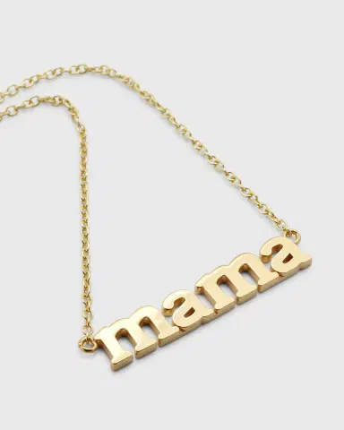 Jennifer Meyer 18k Mama Pendant Necklace | Thumbnail 3 Jennifer Meyer 18k Mama Pendant Necklace | Thumbnail 3