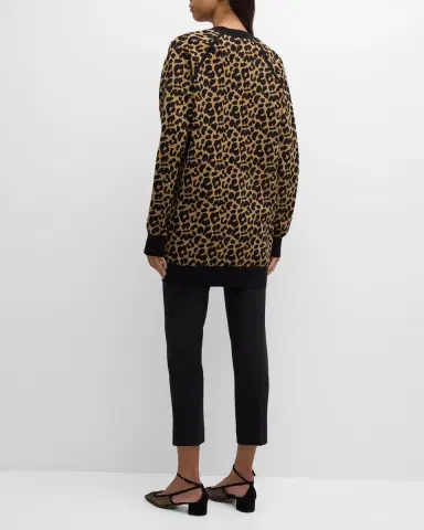 Max Mara Pegno Jersey Straight-Leg Ankle Pants | Thumbnail 6