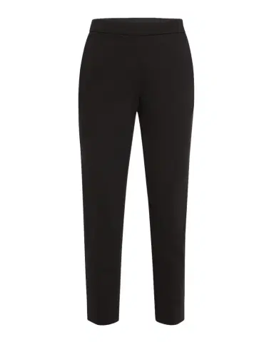 Max Mara Pegno Jersey Straight-Leg Ankle Pants | Thumbnail 1