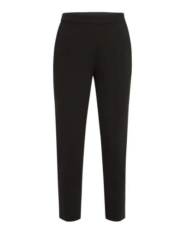 Max Mara Pegno Jersey Straight-Leg Ankle Pants